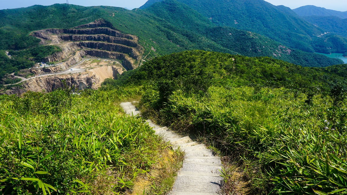 Quarry in Hong Kong Trail Section 5