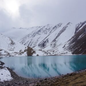 Kol Tor Lake in Kyrgyzstan, take during Winter 2022