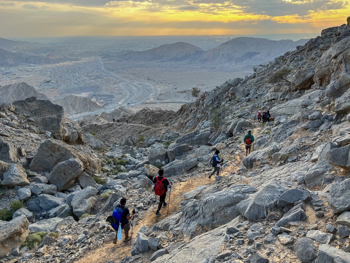 Hiking in Ras Al Khaimah with FOX.AE