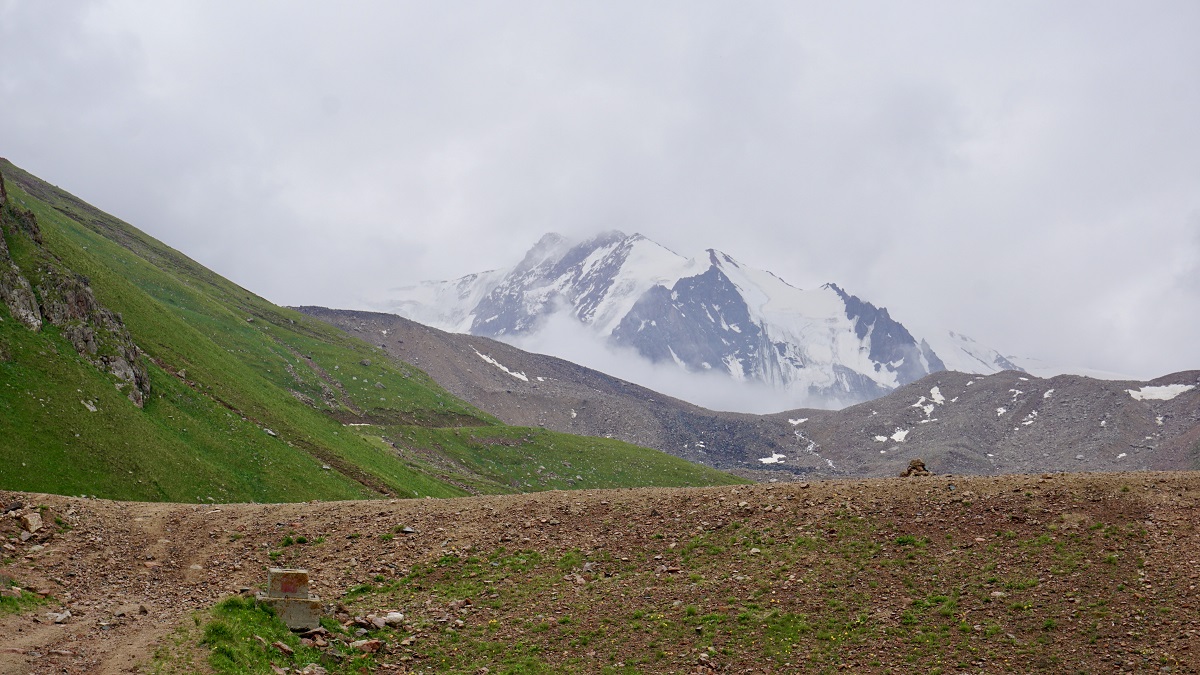 Snow-capped Peaks in Shymbulak